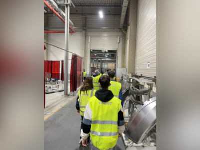 Unsere Schüler bei Fendt